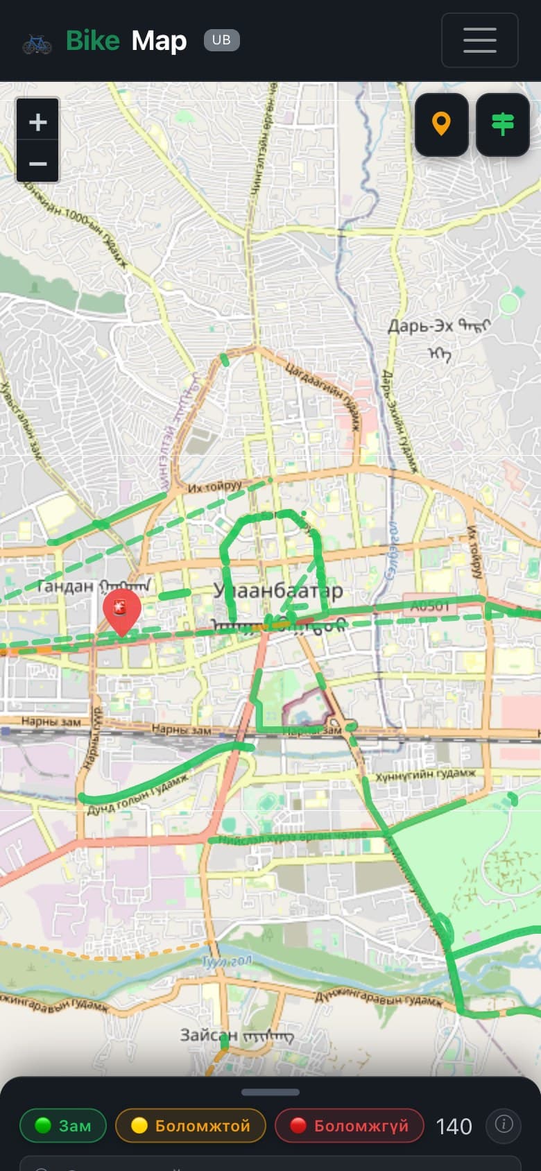Mobile map